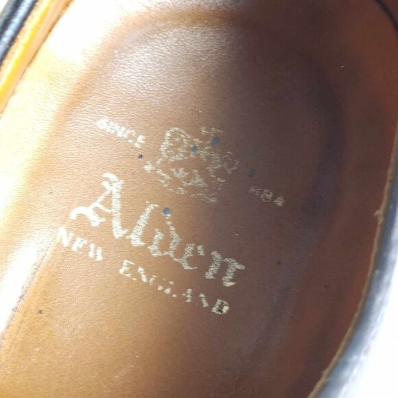 Alden Men's US 7B/D Brown Shell Cordovan Cap Toe Derby Oxford Shoes - Picture 11 of 16